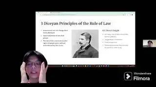 Anthony Kuo CLN4U AOL: Presentation of explaining The Rule of Law