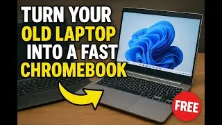 Turn Your Old Laptop into a FAST Chromebook (FREE Upgrade with ChromeOS Flex!)