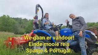 We gaan er vandoor! Einde mooie reis Spanje en Portugal.