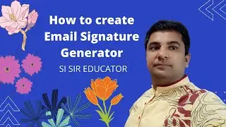 Email Signature Generator। Email Signature।Beautiful email signature examples, tips & free templates