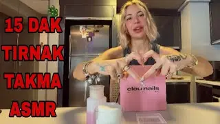 I WEAR FAKE NAILS AT HOME💅🏻@celineyardimjASMR #asmr #nails #youtubevideo