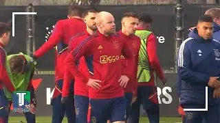 WATCH: AFC Ajax TRAINS to face Union Berlin in the UEFA Europa League