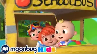 Wheels on the Bus V2 (Play Version) - Sing Along | @CoComelon | Moonbug Literacy