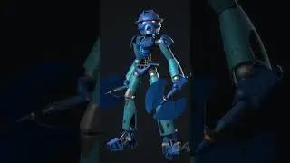 Gali Nuva Idle Animation #blender #bionicle #animation #lego #marmoset #3danimation