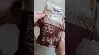 Sri Sri Tattva Organic Brown Sugar 1Kg | Unboxing Saga