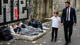 „PAPA, DIESE KINDER IM MÜLL SEHEN AUS WIE ICH!“ – EIN JUNGE SCHOCKIERT EINEN MILLIONÄR