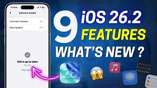 9 New Features in iOS 26.2 Update Explained! Liquid Glass Animation, Lock Screen & More Settings