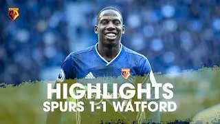 HIGHLIGHTS | SPURS 1-1 WATFORD | DELE ALLI & DOUCOUR&Eacute; GOALS!