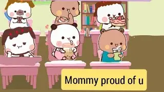 Peach's kids are very proud of peachu| students shocked| Peach goma stories