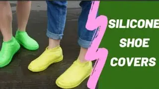 # Waterproof Silicone Shoes Cover | Non Slip Rain Shoe Cover, Easy to carry, Flexible, Easy...