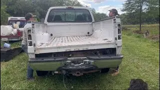 2006 F-250 Truck Bed Removal