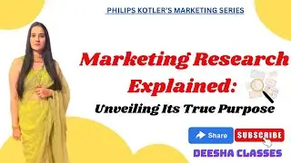 MARKETING RESEARCH & ITS SCOPE || HPSC PGT COMMERCE 2023, NET COMMERCE, IBPS SO 2023 | PHILIP KOTLER
