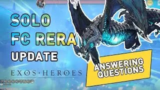 Solo Fate Core Rera Update | Holy Dragon Grounds | Bro Tips | Exos Heroes