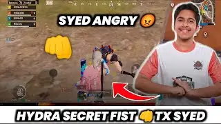 HYDRA SECRET FIST 👊 TX SYED OP | SYED ANGRY 😡