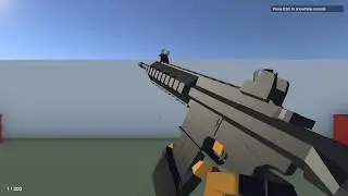 Low Poly M416 FPS Animations Test (Updated)