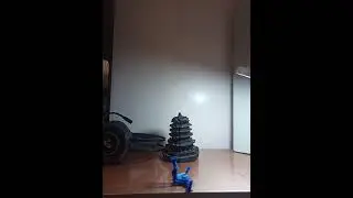 the blue man morning routine     #creative #toys#slowmotion #heroic #exercise #kids #kidsvideo