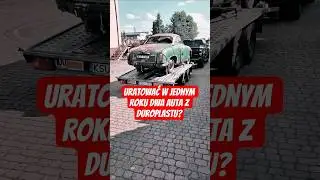 Jak wygląda auto z duroplastu? AWZ P70 poprzednik Trabanta. #trabant #trabant601 #ddrauto #oldtimer