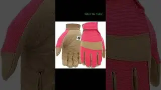 Bionic ReliefGrip Gardening Gloves - XLarge - Cold Weather Protection - Premium Leather
