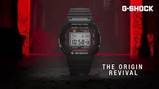 REVIVAL OF THE FIRST G-SHOCK: DW-5000R