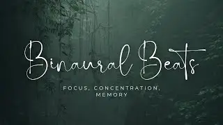 40Hz Binaural Beats for STUDY, FOCUS and CONCENTRATION