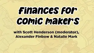 PCF 2024 Special Interest -- Finances for Comic Makers