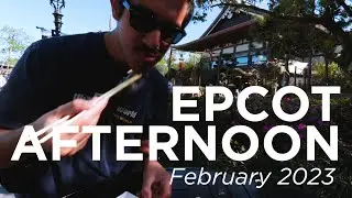 EPCOT Afternoon (Silent Vlog/Environmental Ambience)