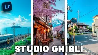 TUTORIAL LIGHTROOM | Studio Ghibli | Easy For Beginner