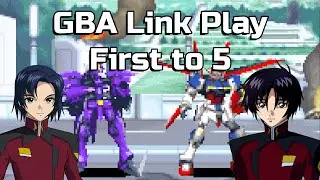 Gundam Seed Destiny GBA Link / VS. Mode - Aegis vs. Force Impulse / Strike Rouge