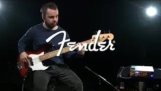Fender Player Jazz Bass MN, 3-Tone Sunburst | Gear4music demo