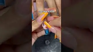 Chrome isolation tutorial🩵 #nails #nailart #tutorial