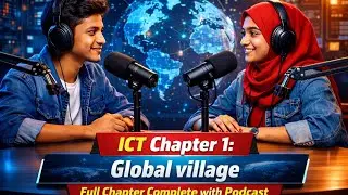 বিশ্ব ও বাংলাদেশ প্রেক্ষিত || ICT chapter 1: Complete full chapter with podcast ||Learn with podcast