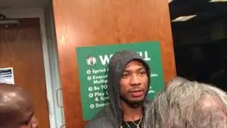 (full) MARCUS SMART talks KELLY OLYNYK'S career performance
