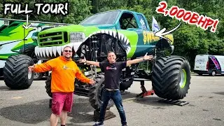 Полный обзор Monster Truck! **2000-сильная болотная тварь**