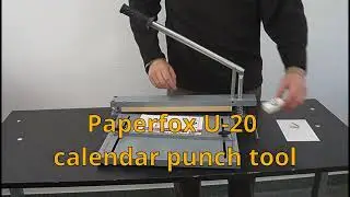 Paperfox Calendar hole punch tools