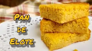 Enjoy this classic Pan de Elote as a dessert or side //Sweet Mexican Cornbread ❤️
