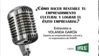 &iquest;C&oacute;mo hacer rentable tu emprendimiento cultural?