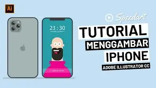 Menggambar iPhone 11 Pro | Adobe Illustrator CC