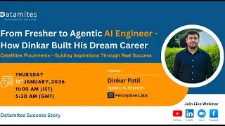 From Fresher to Agentic AI Engineer - How Dinkar Built His Dream Career