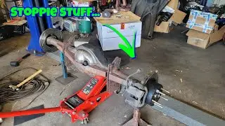 solid axle gets some brakes.. #racecarlife #turbo