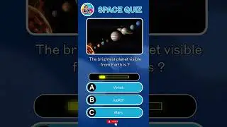 This Space Quiz Will Challenge Your Mind 🧠#spacequiz  #mindtest  #shorts