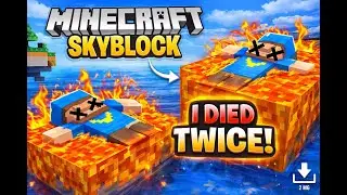 This Skyblock Start Went TERRIBLY Wrong || skyblock ep2