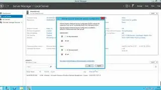 How to enable or disable Internet Explorer Enhanced Security on Windows Server 2012R2?