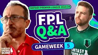 FPL Q&A LIVE: Gameweek 5 | #GW5 #fantasypremierleague #fantasyfootball #fantasyfootballtips
