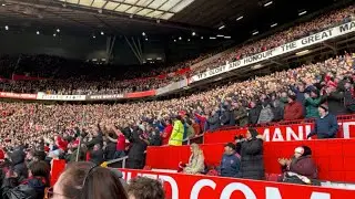 FULL TIME SCENES AS MAN UTD WIN MANCHESTER DERBY !! 14.1.23
