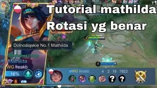 Mathilda tank rotasi yg baik & benar | mobile legend