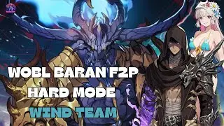 BARAN WOBL [Hard mode] | Sung jinwoo | Amamiya Mirei | F2P | SOLO LEVELING : ARISE |