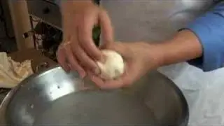 How to make fresh mozzarella cheese from curd