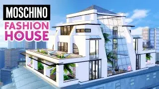 MOSCHINO FASHION HOUSE | Sims 4 Speed Build