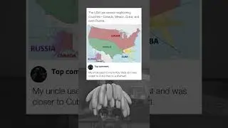 Geography Surprises The Closest Countries to the USA