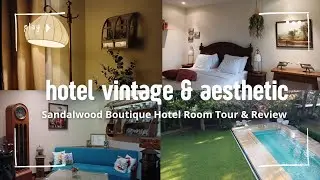 [RoomTour&Review] Sandalwood Boutique Hotel: HOTEL AESTHETIC ALA EROPA DI LEMBANG #rekomendasihotel